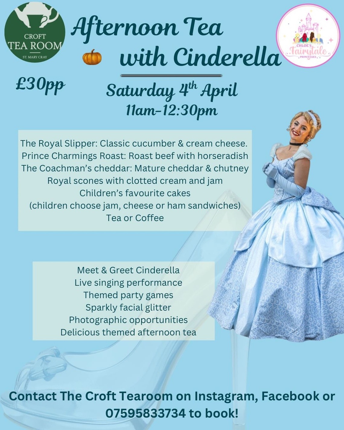 Afternoon Tea with Cinderella