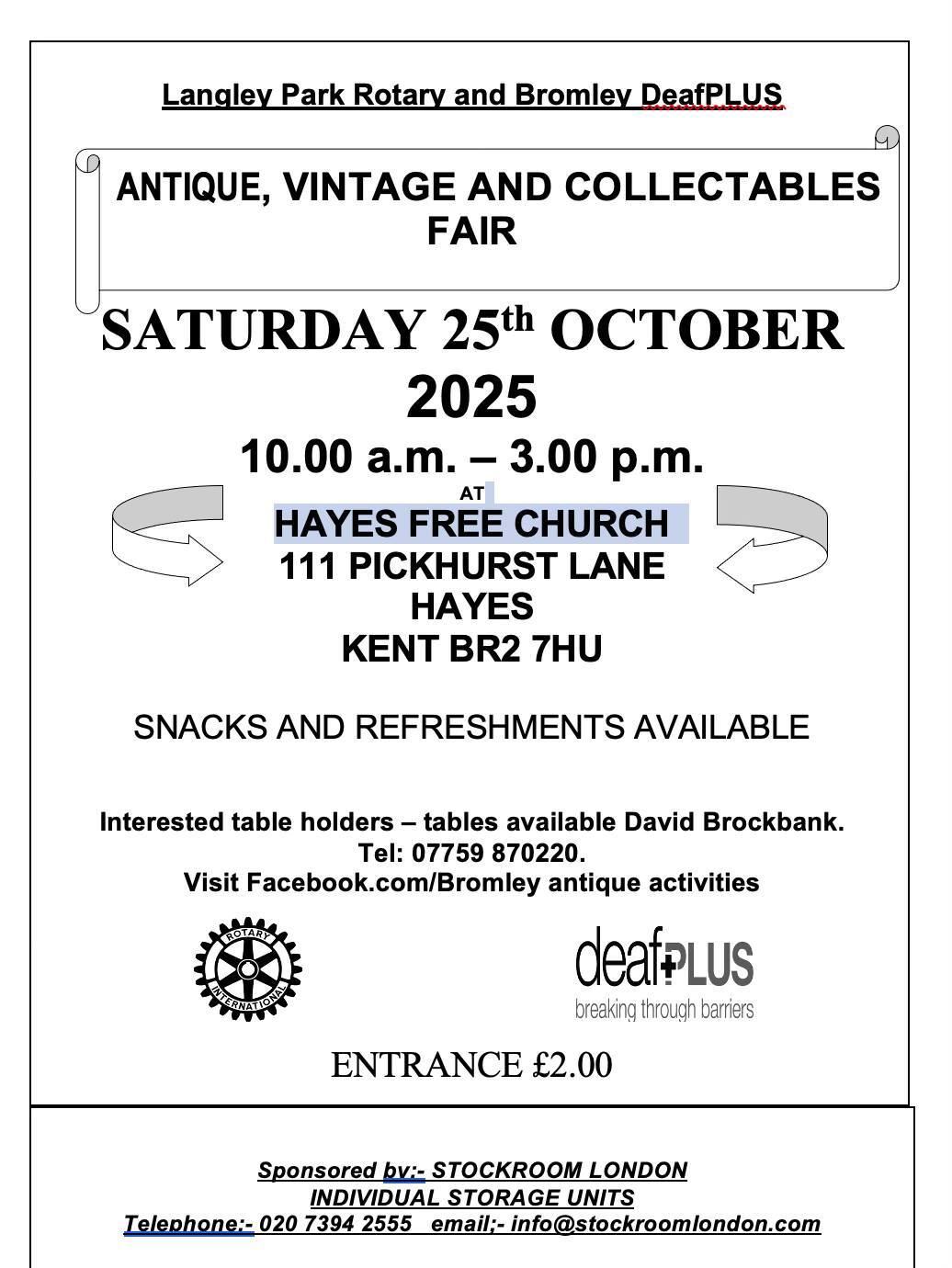 Antique Vintage Fair 2025