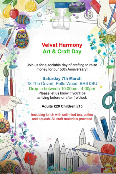 Art and Craft Day - Velvet Harmony