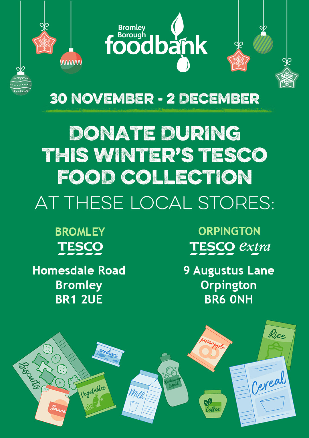 BBfoodbank tesco