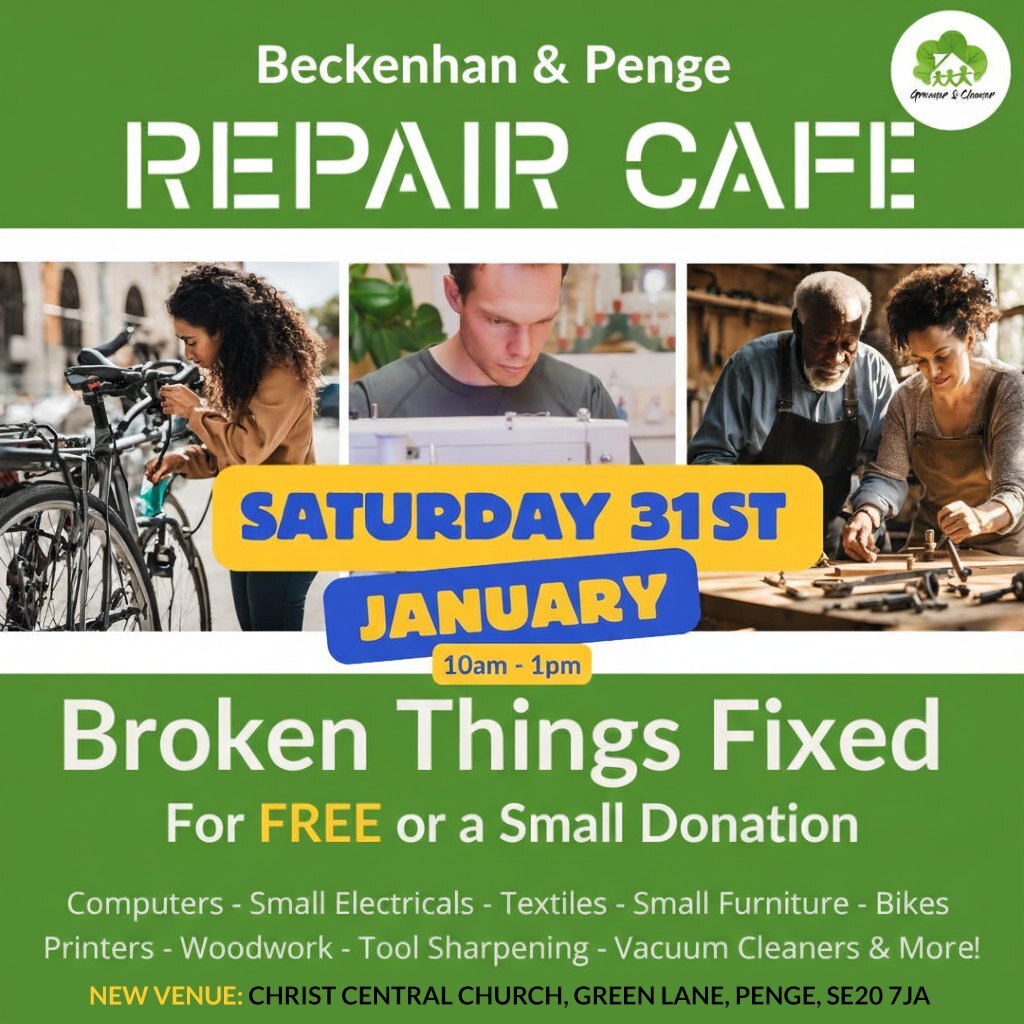 Beckenham and Penge Repair Cafe Jan26