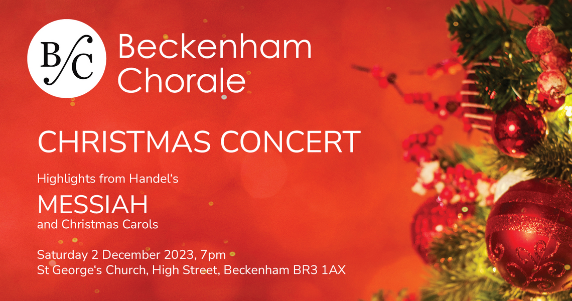 Beckenham Chorale Christmas Concert