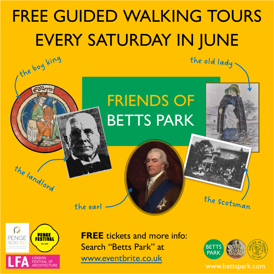 Betts parks Walking tours