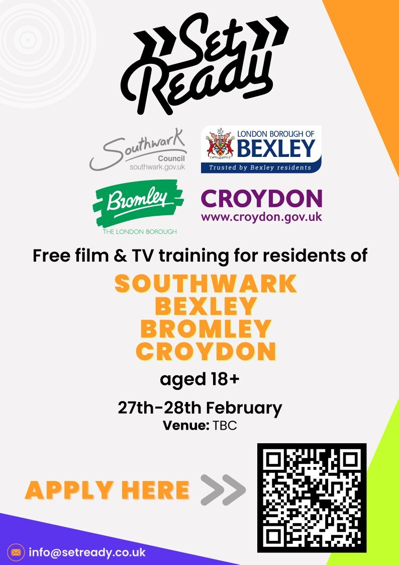 Bexley Film Office flyer