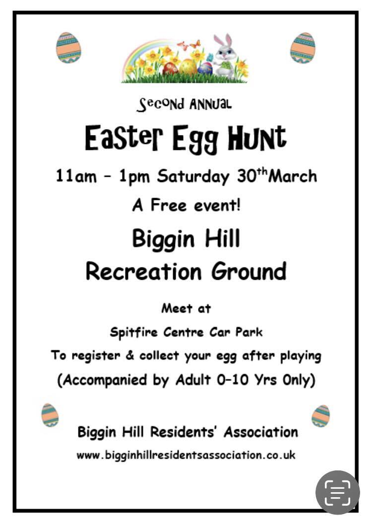 Biggin Hill easter egg hunt
