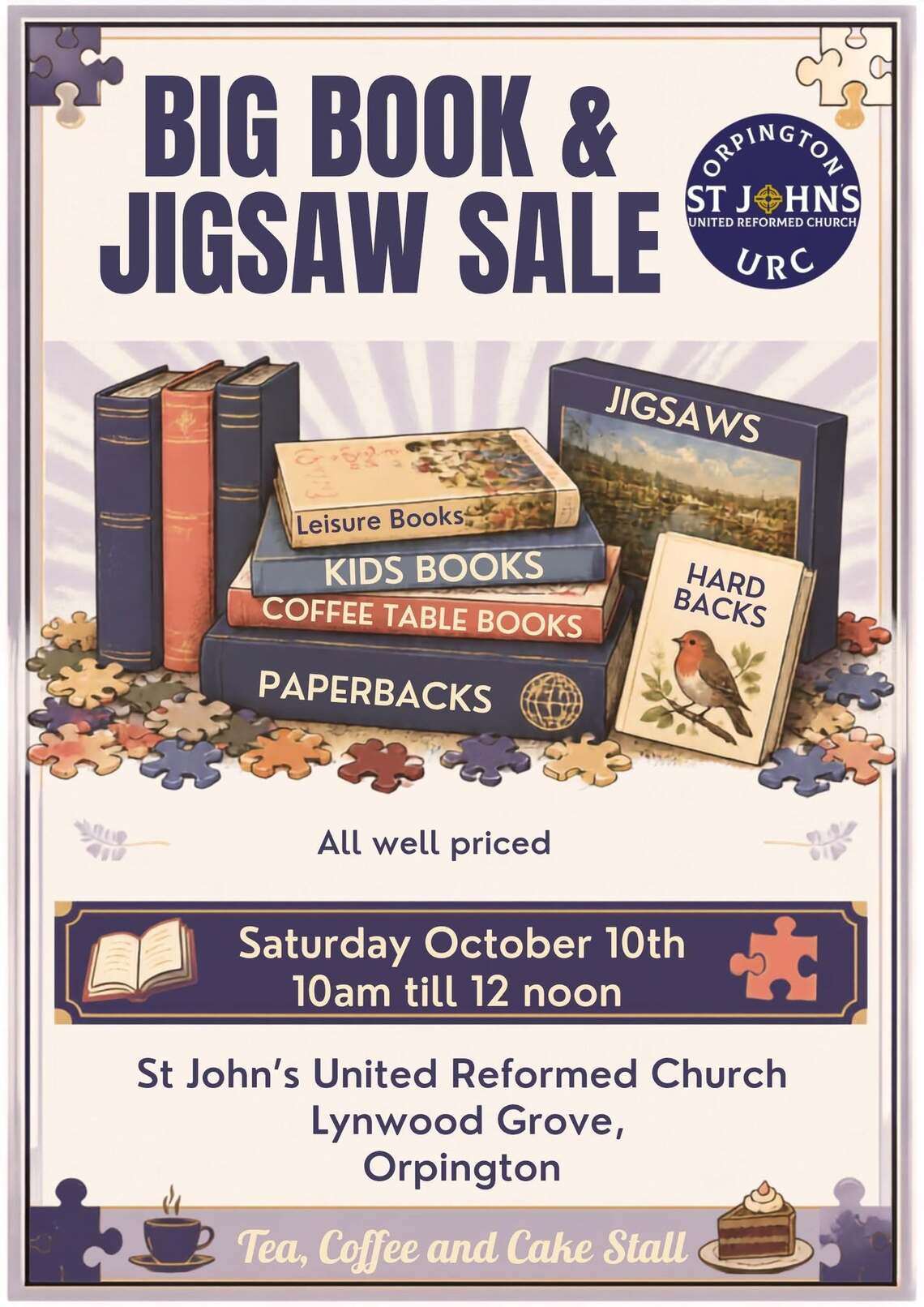 Book & Jigsaw Sale