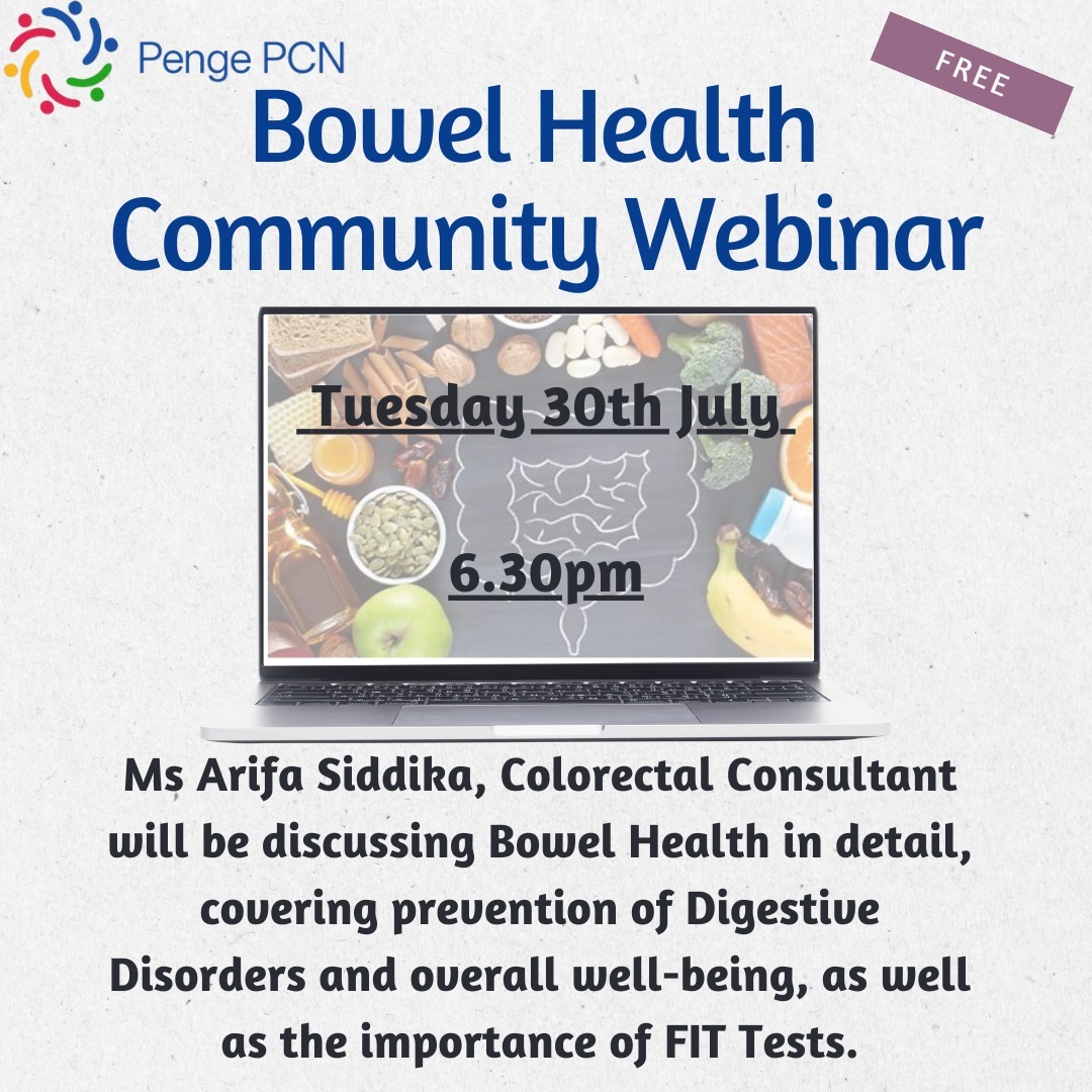 Bowel Health Community Webinar