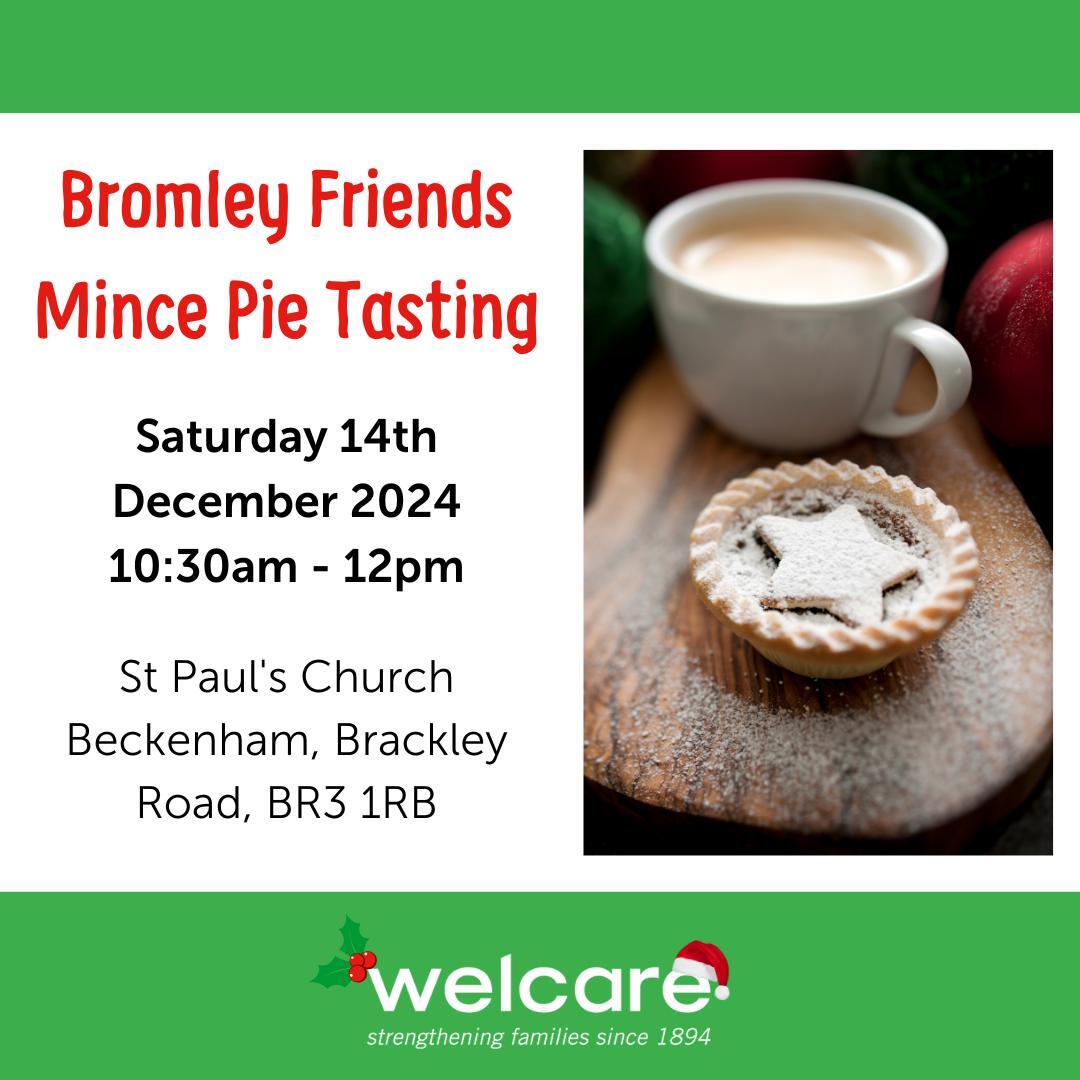Bromley Friends Mince Pie Tasting
