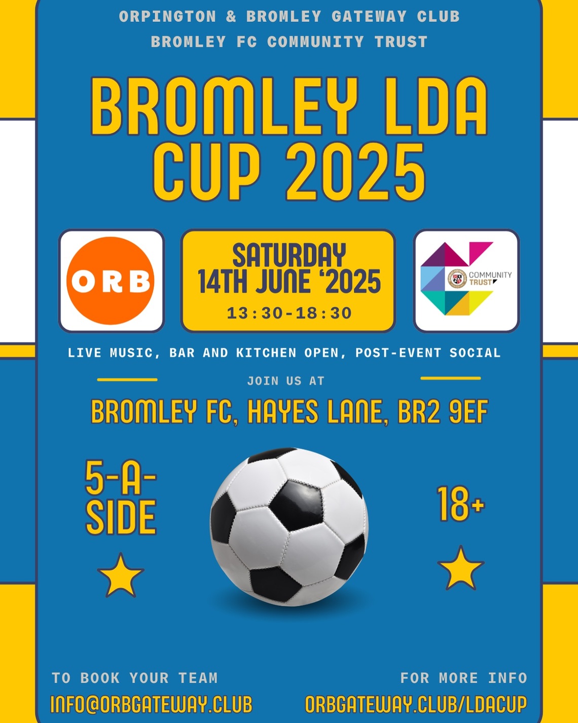 Bromley LDA cup 2025