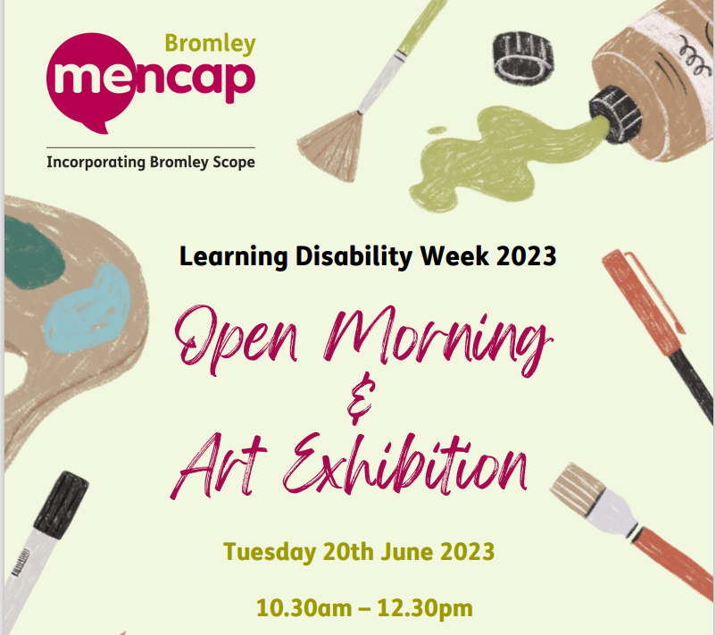 Bromley mencap art exhibition1