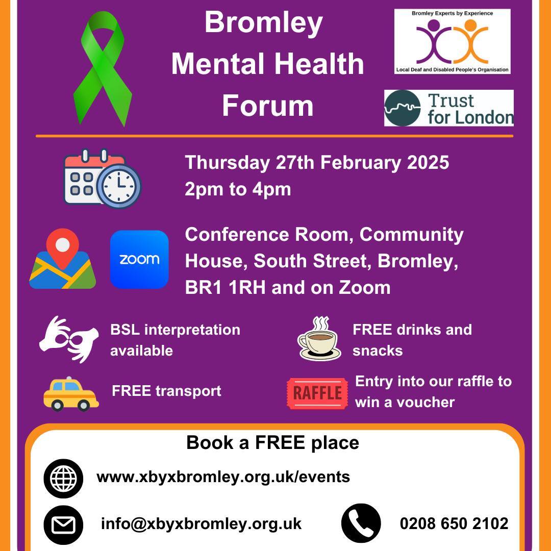 Bromley Mental Health Forum event image