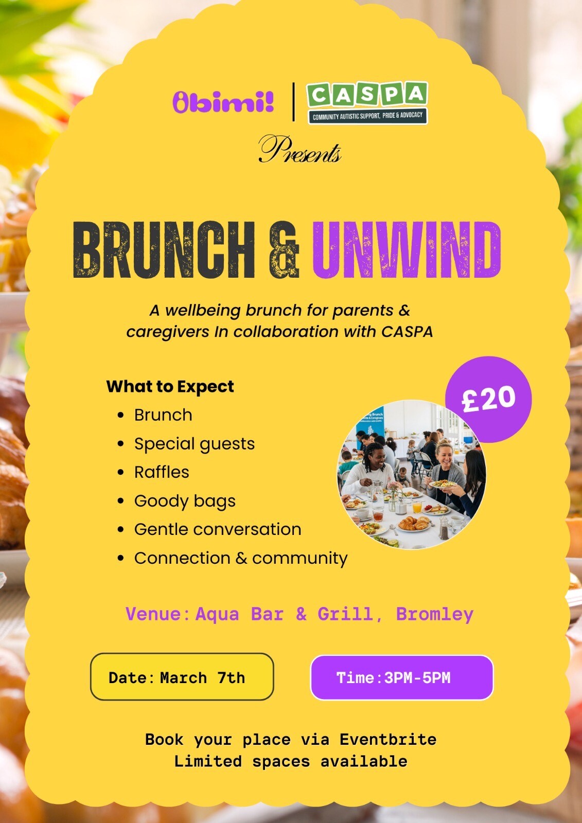 Brunch & Unwind caspa