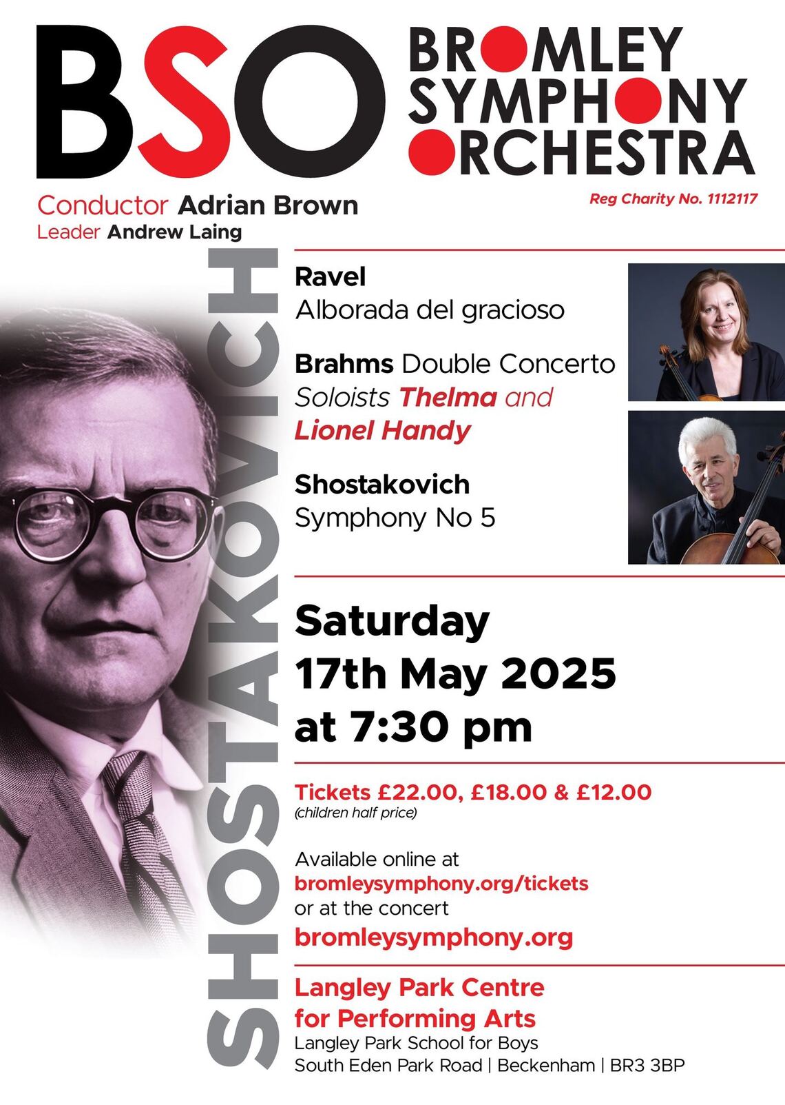 BSO COoncert 17 May
