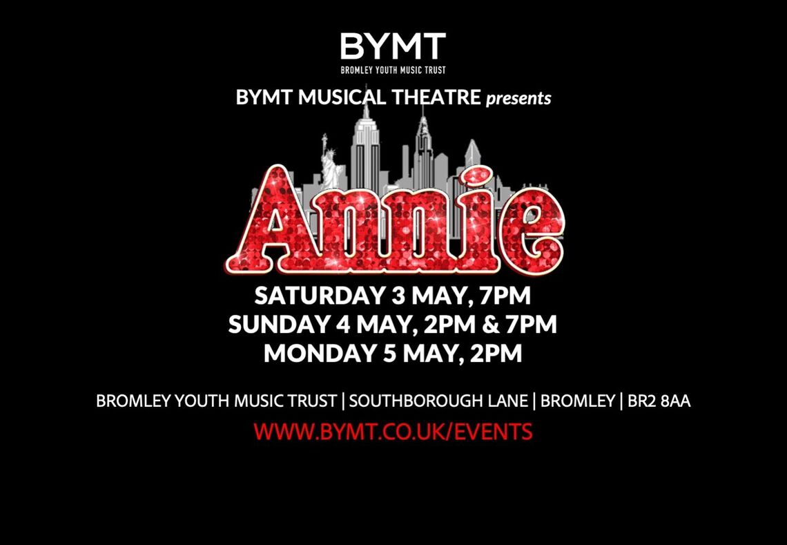 BYMT Musical Theatre 'Annie' 