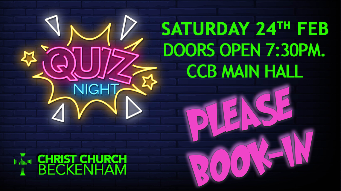 CCB quiz night
