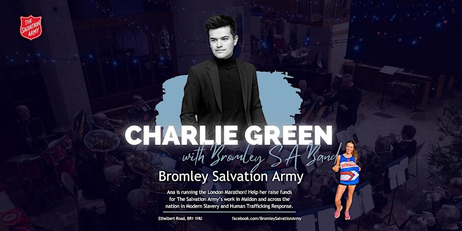 Charlie Green with Bromley Salvation Army Band