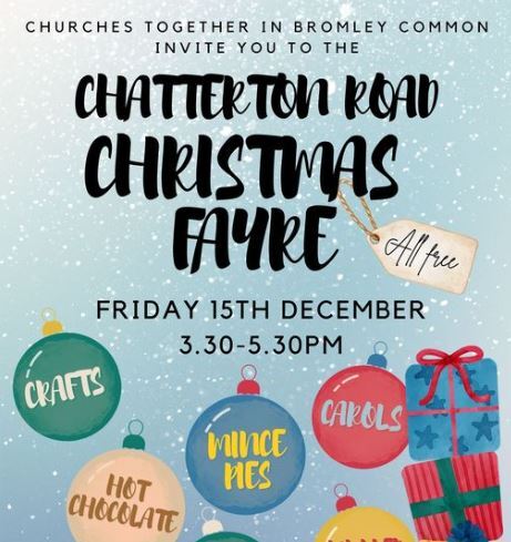 Chatterton Road Christmas Fayre