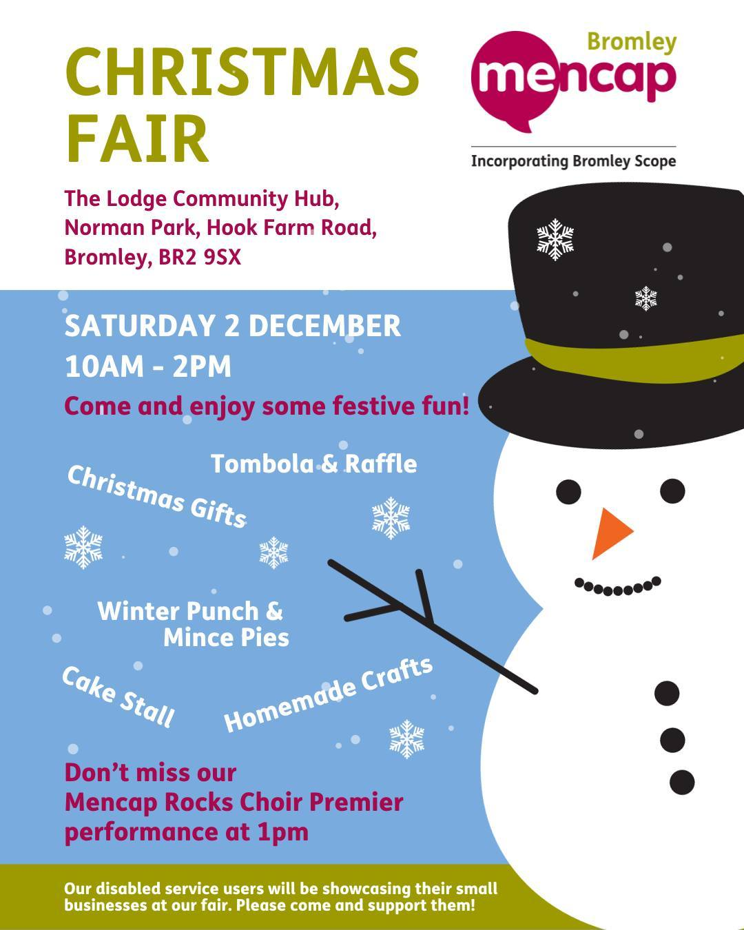 Christmas Fair at The Lodge