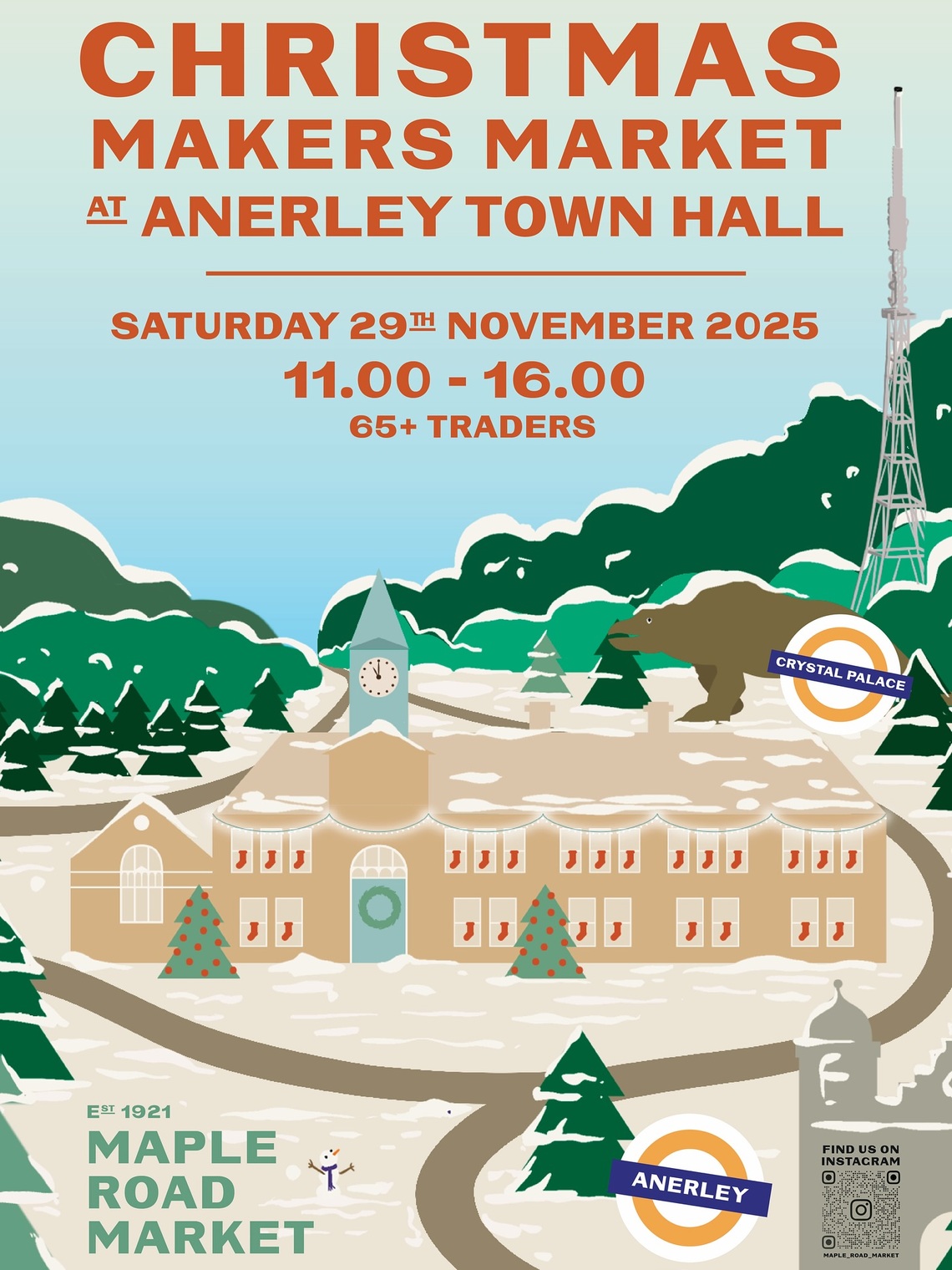 Christmas Market Anerley Hall