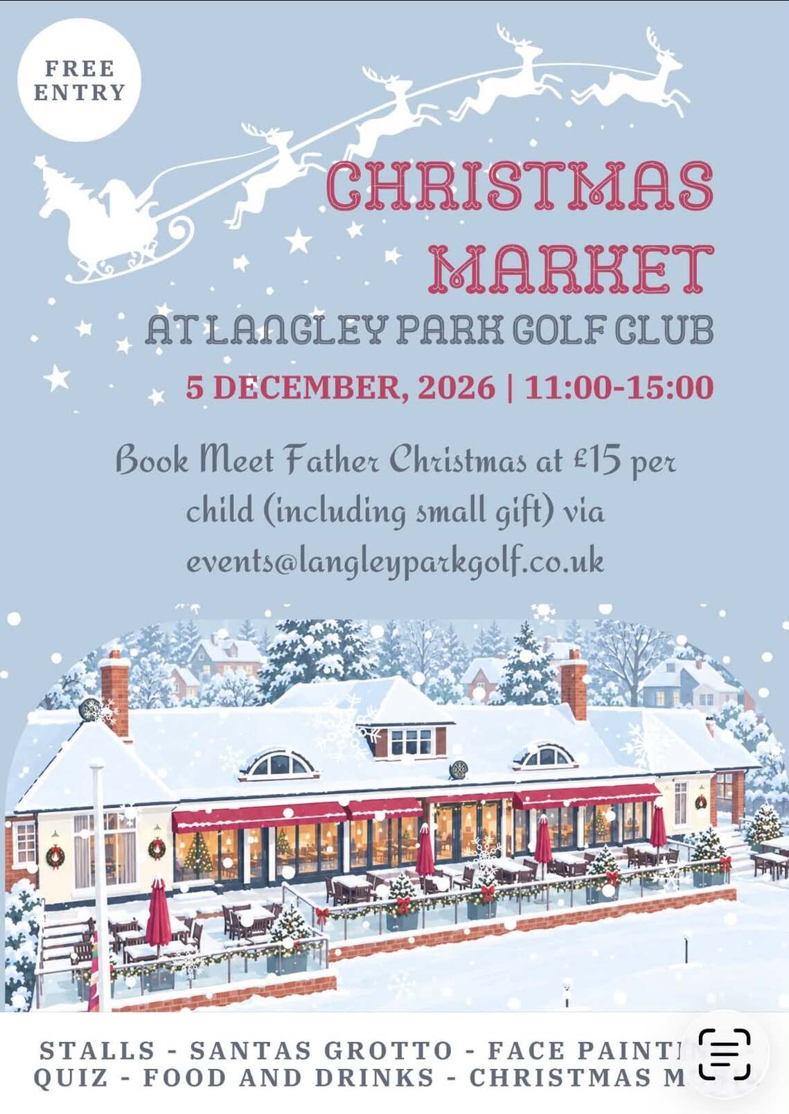 Christmas Market Langley Park