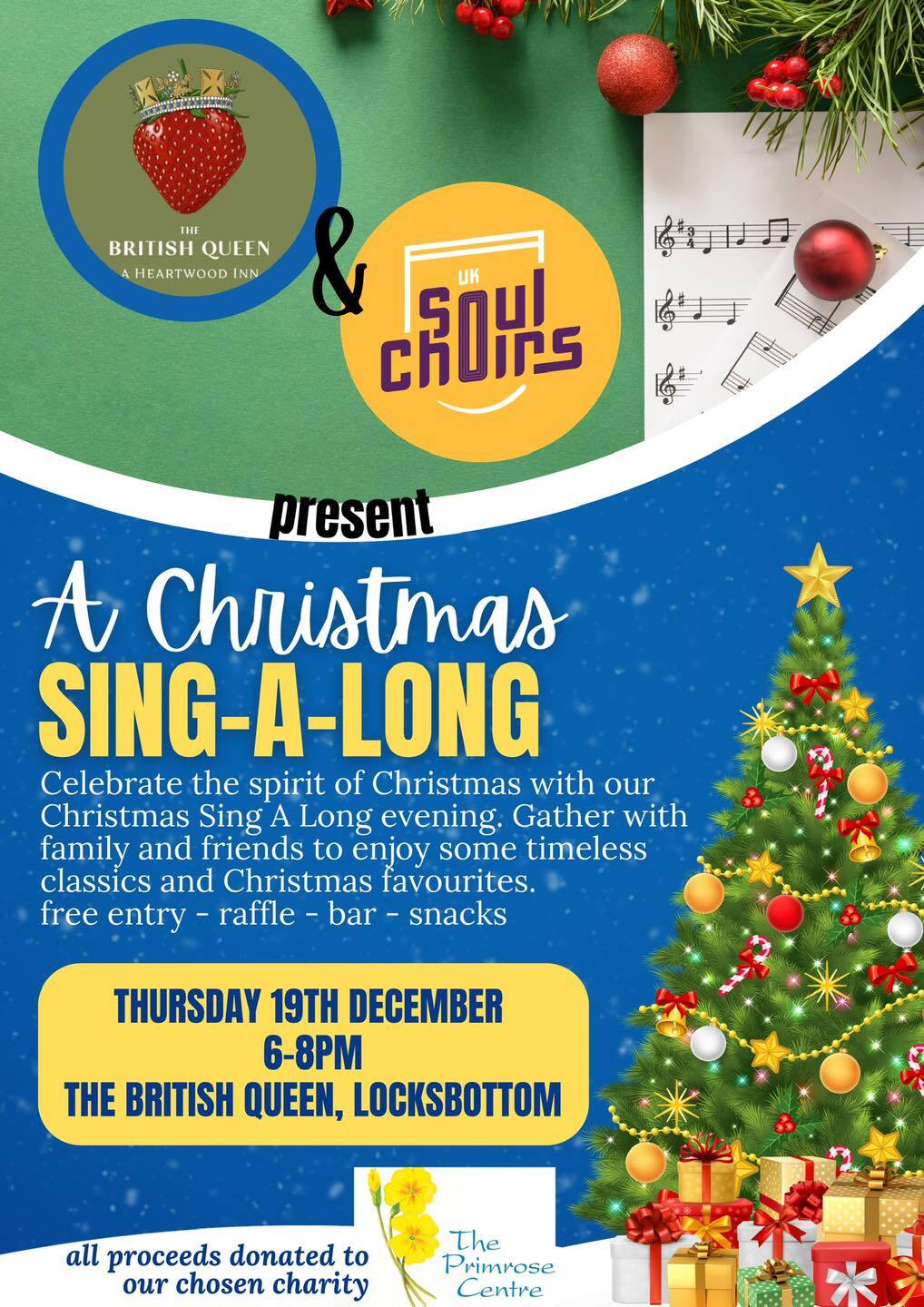 Christmas Sing a Long Event