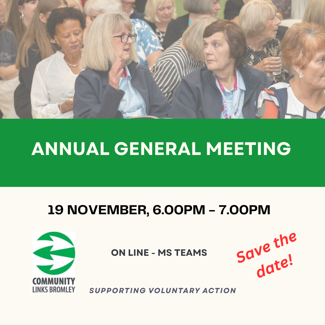 CLB AGM 2024-25 event image. Picture of audience at Awards Cermony with brief event details (details are on webpage)