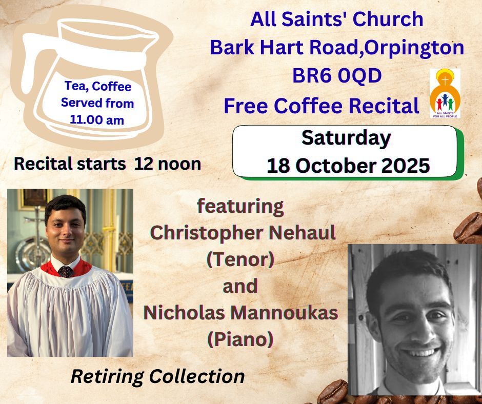 Coffee Recital oct 25