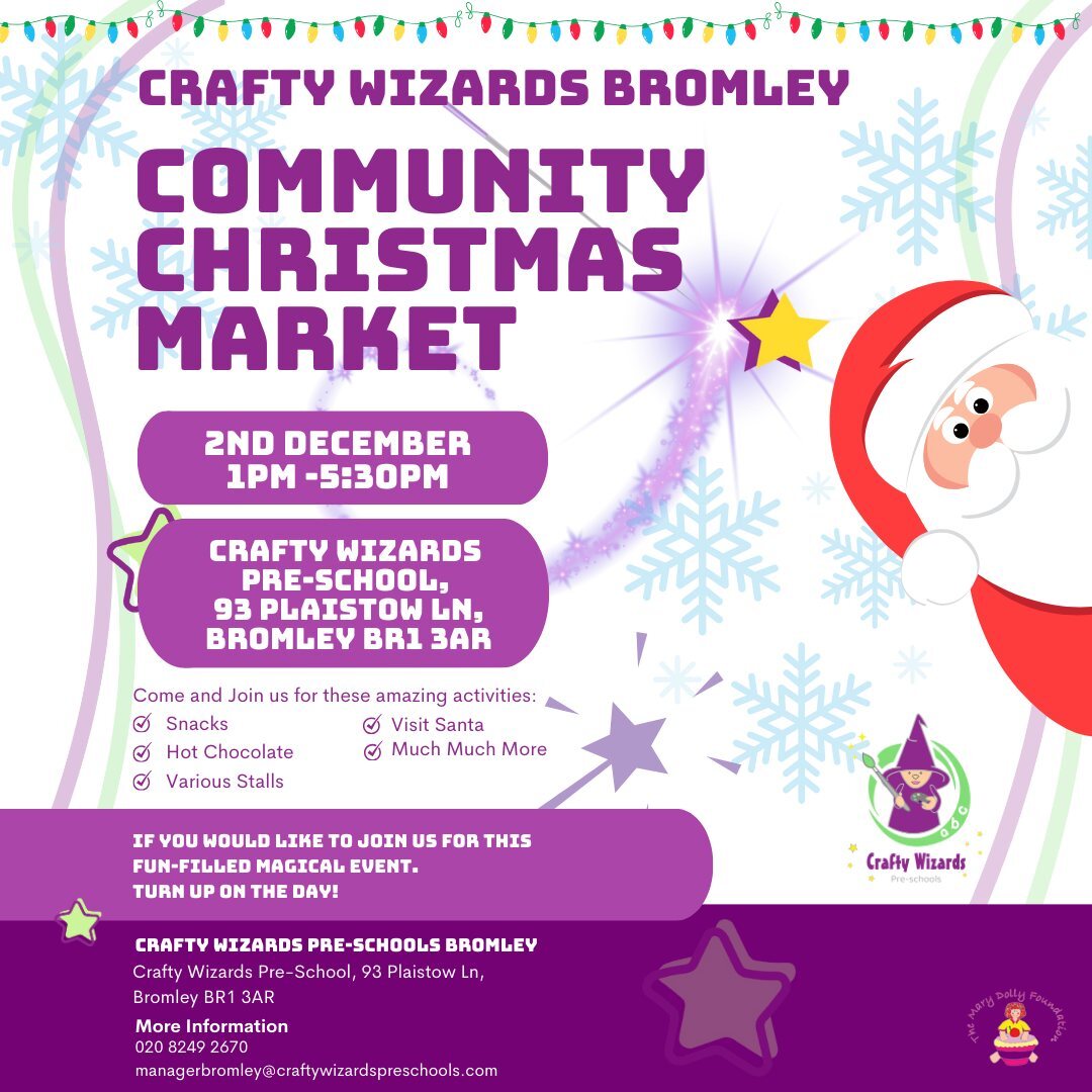 Community Christmas Market Crafty wizards