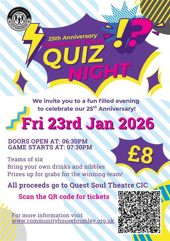 Community House Quiz Night 25