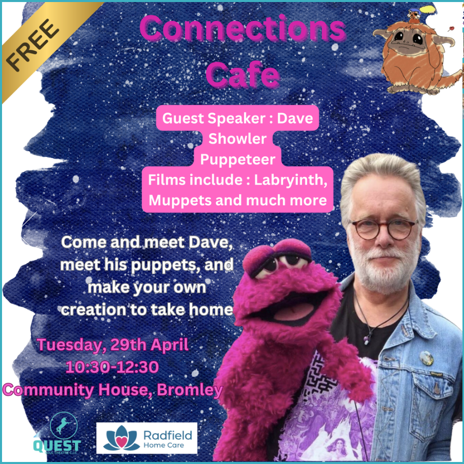 Coonections Cafe Puppets April 2025