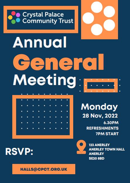 CPCT AGM flyer
