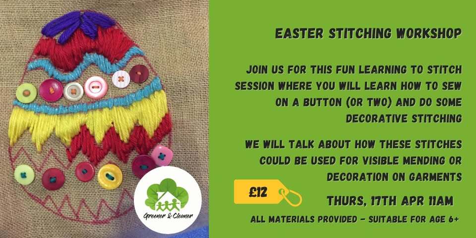 Easter Stitching Workshop G&C
