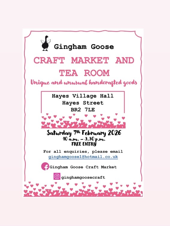 Feb craft Market and Tea Room