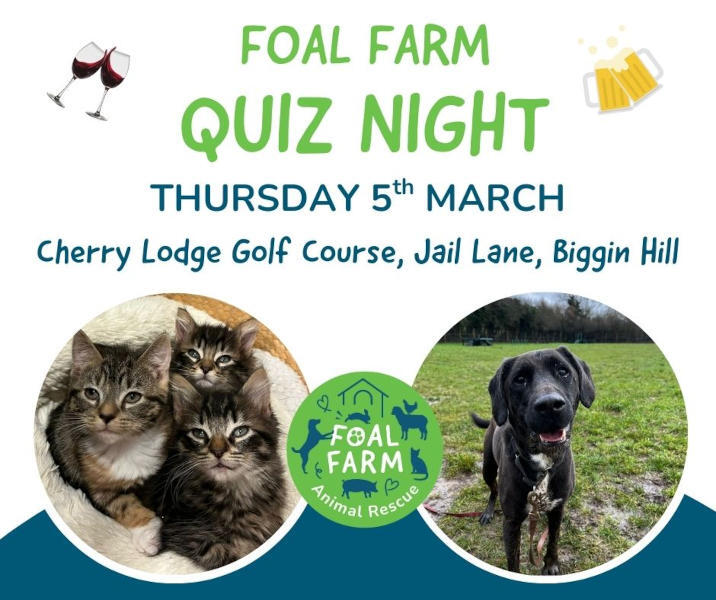 Foal Farm quiz night March 26