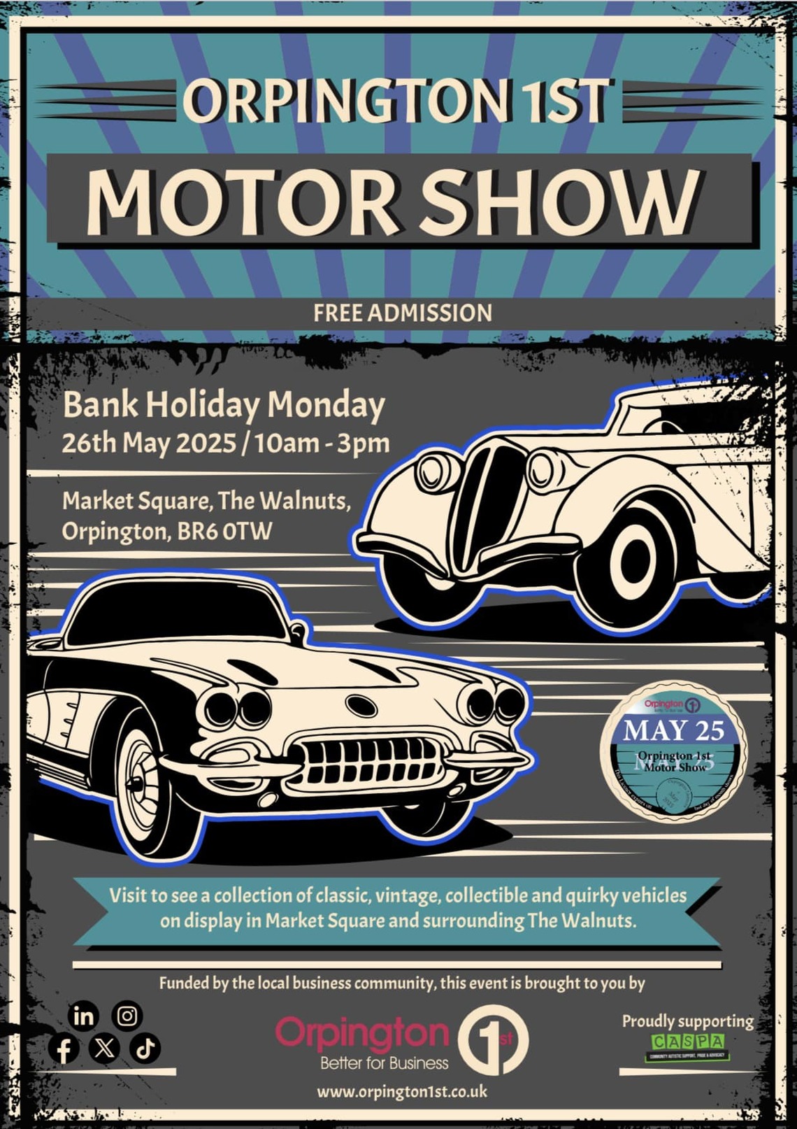  FREE Orpington Motor Show
