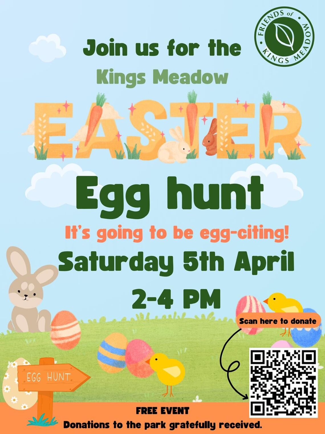 Friends of Kings Meadows Easter Hunt