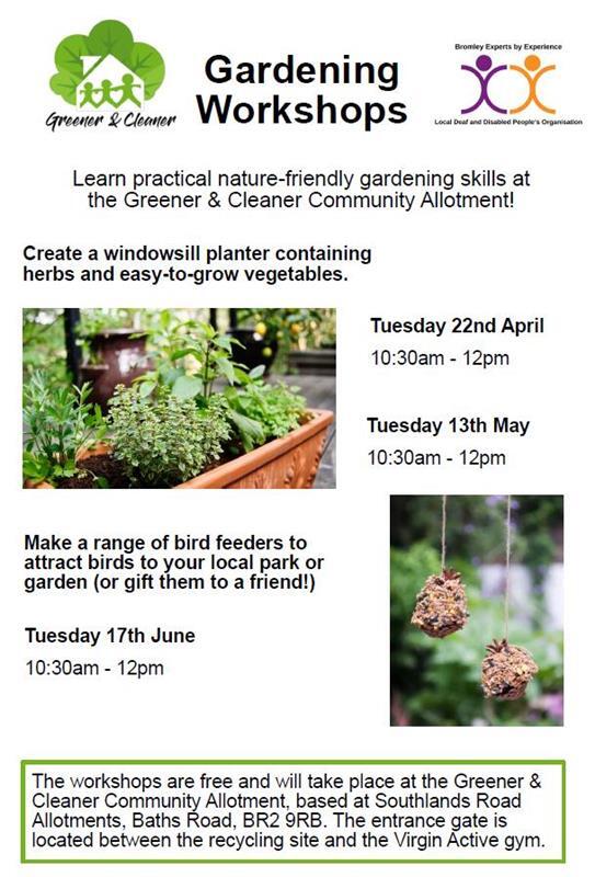 Gardening Workshops