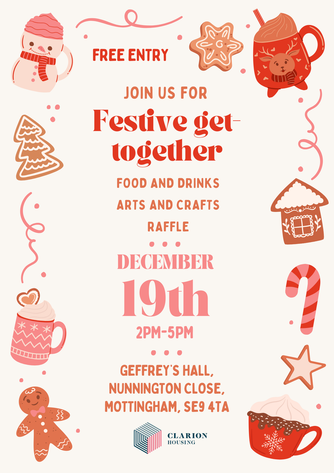 Geffrey's Hall Xmas event flyer (1)