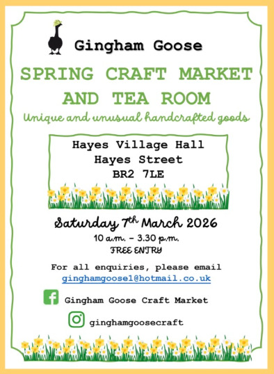 Gingham Goose spring Craft market26