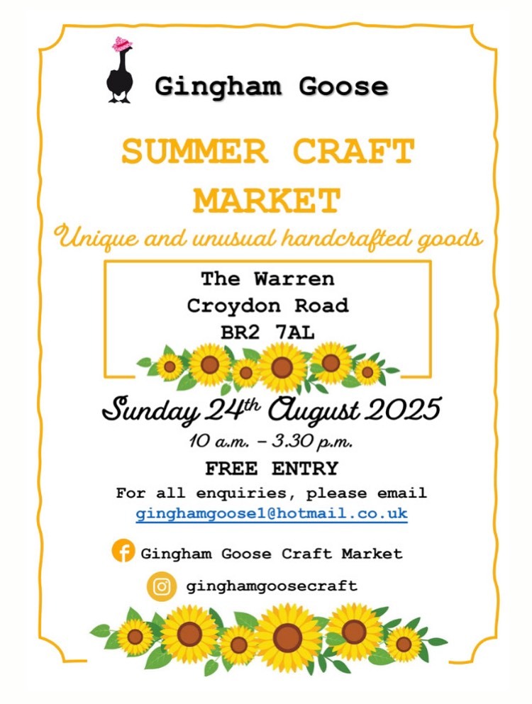 Gingham Goose Summer Craft Market 2025