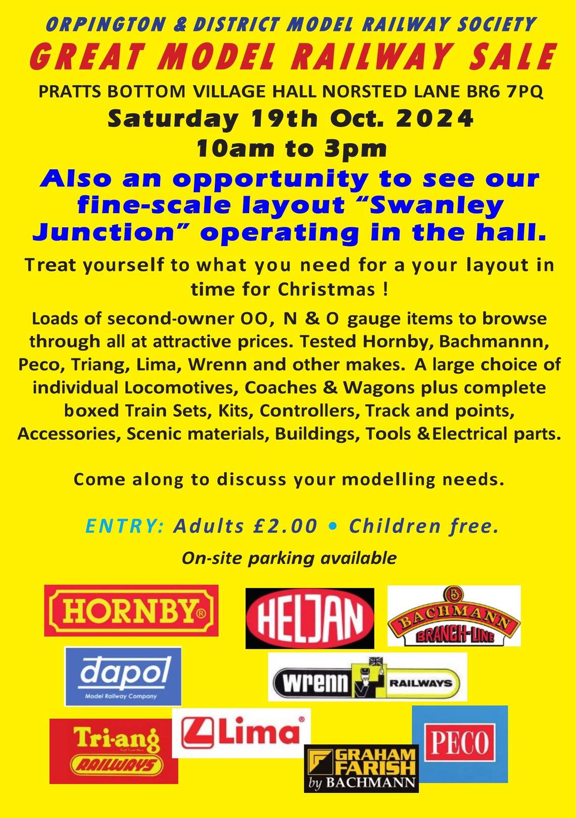 Great Model Railway Sale