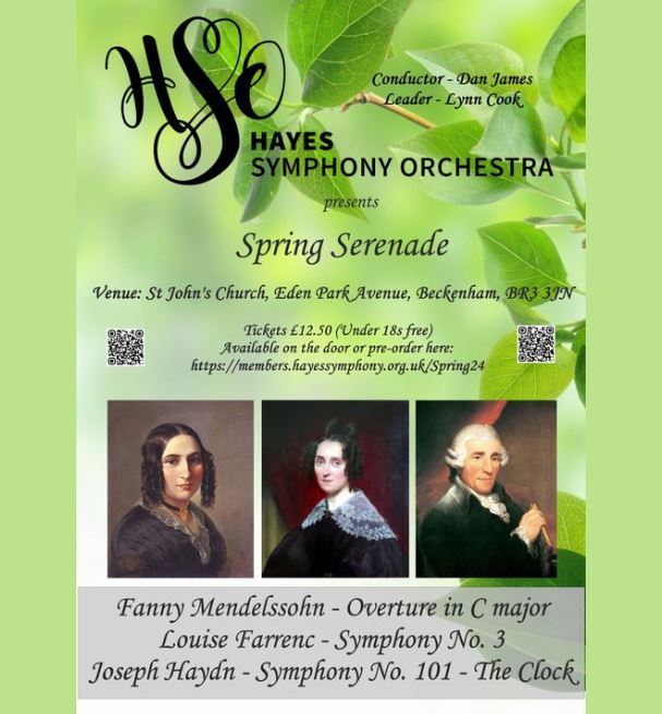 Hayes Symphony Orchestra spring serenade