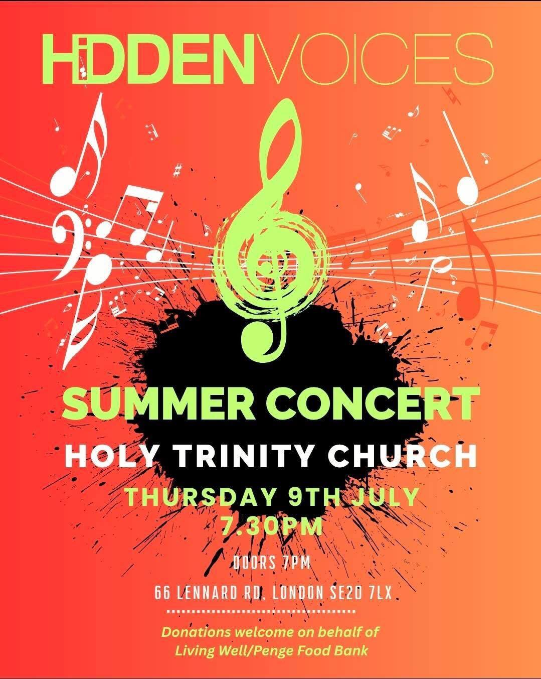 Hidden voices Concert 2026