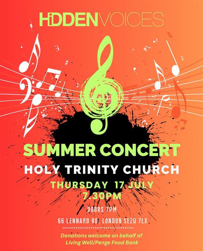 Hidden Voices Concert July 2025