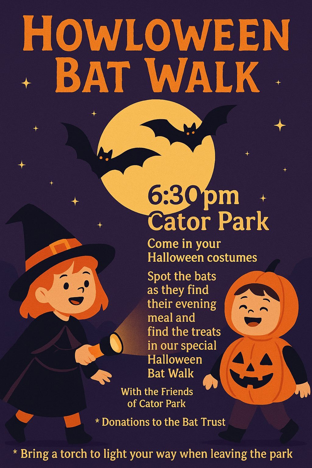HOWLOWEEN BAT WALK