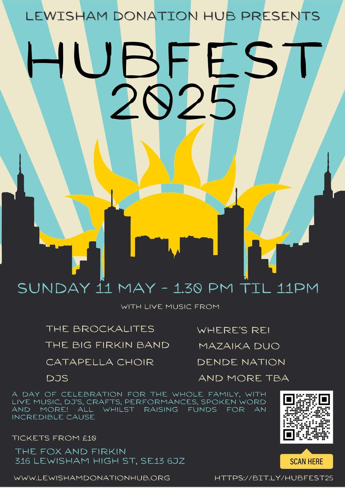 Hubfest 2025 flyer