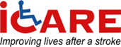 Image with words, iCARE Improving Lives After A Stroke