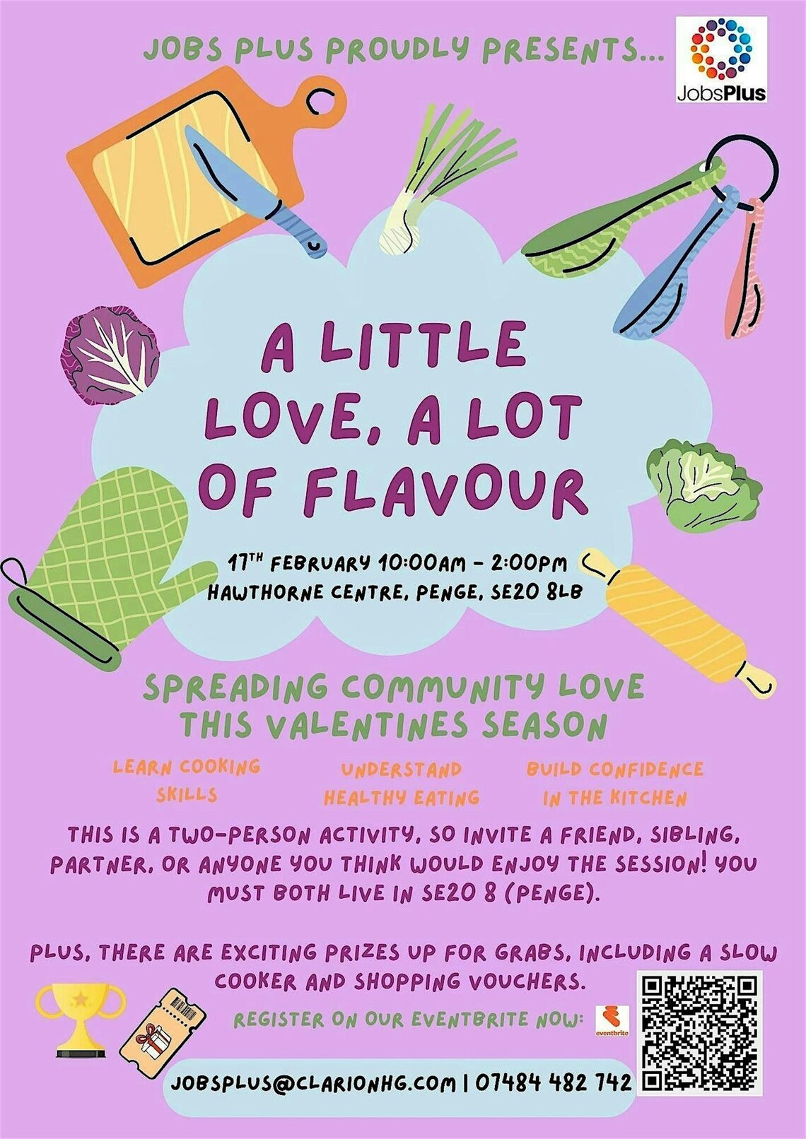 JobPlus Penge cooking session