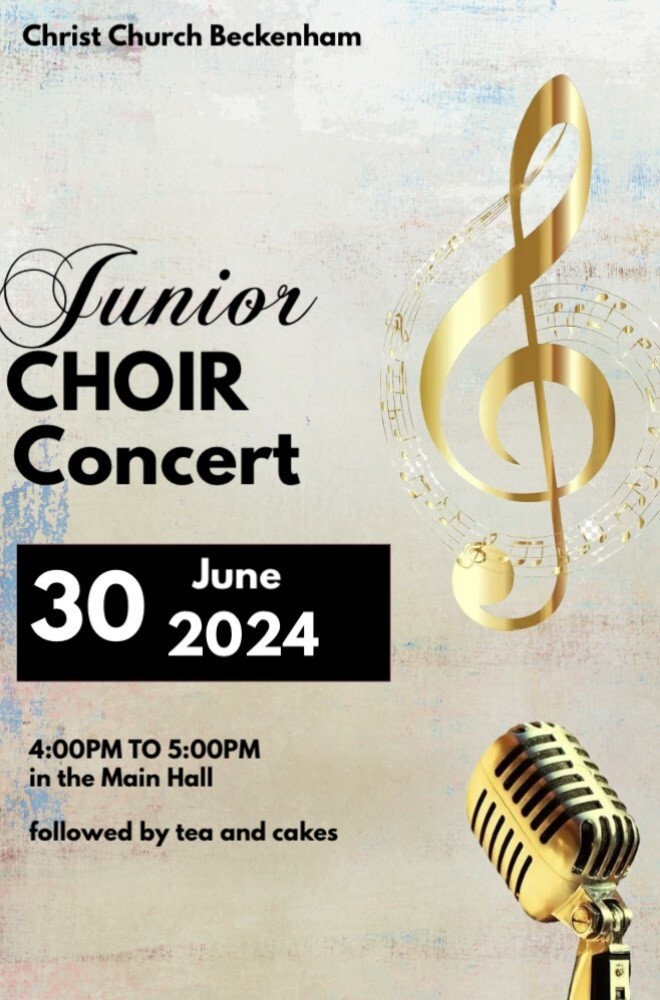 Junior Choir Summer Concert