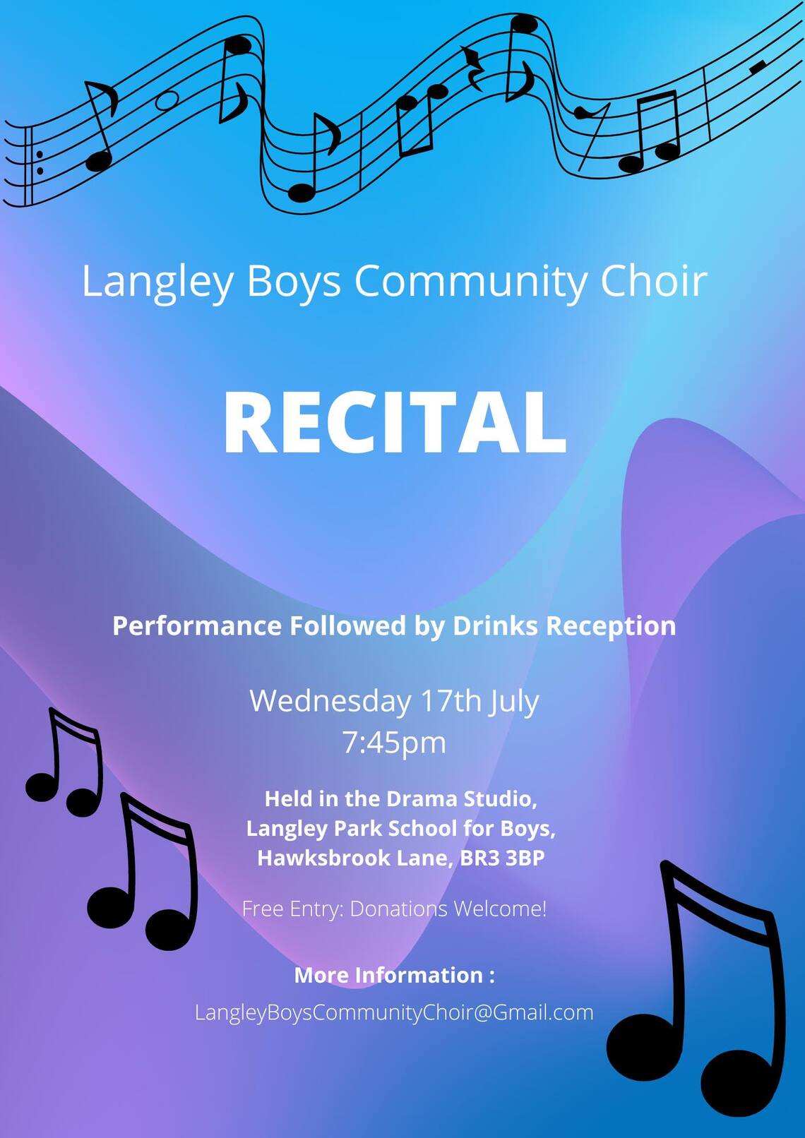 Langley Boys Community Choir